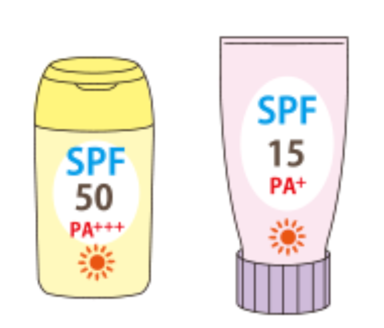 サンスクリーンイラスト