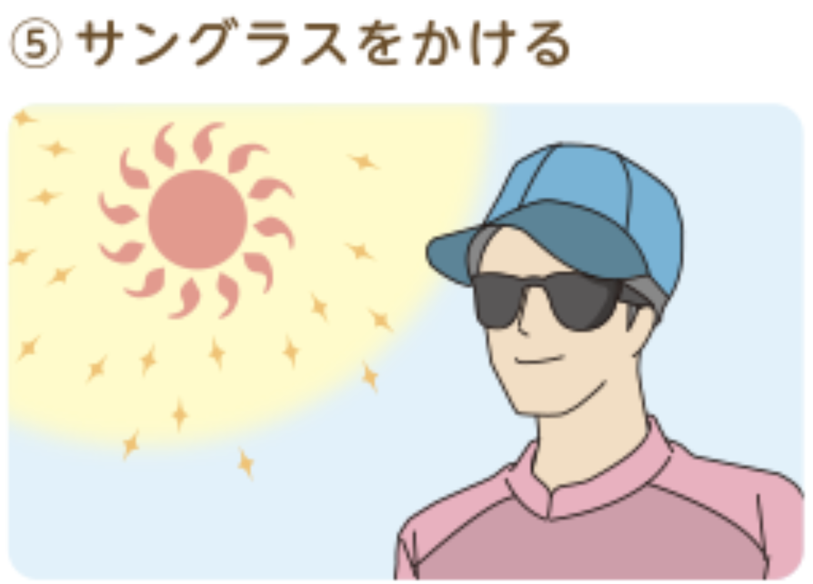 光老化対策