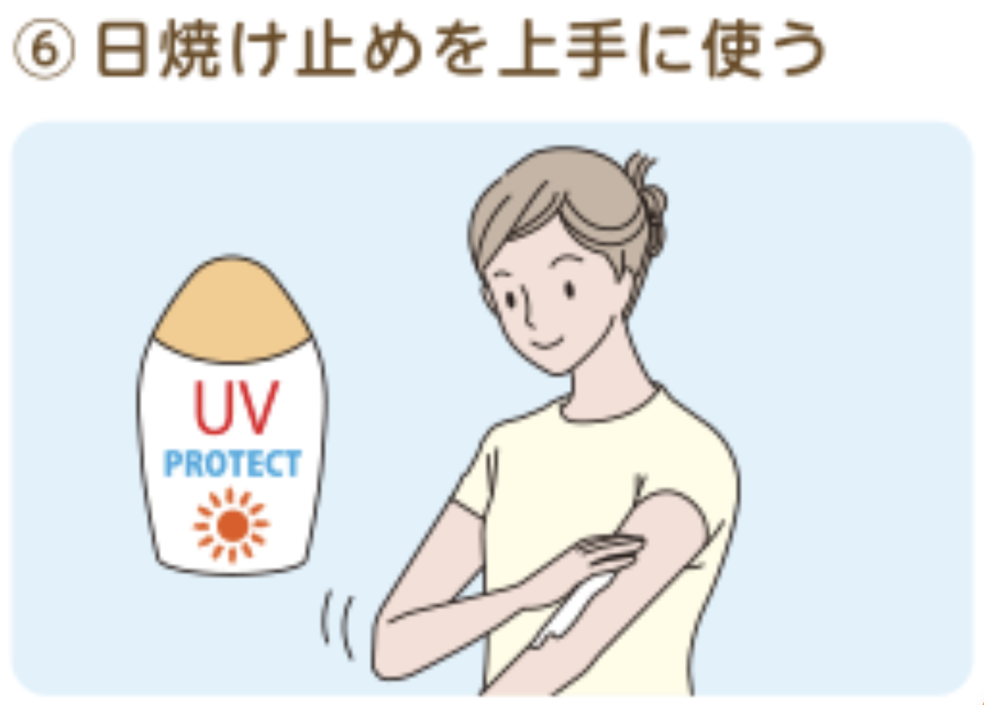 光老化対策